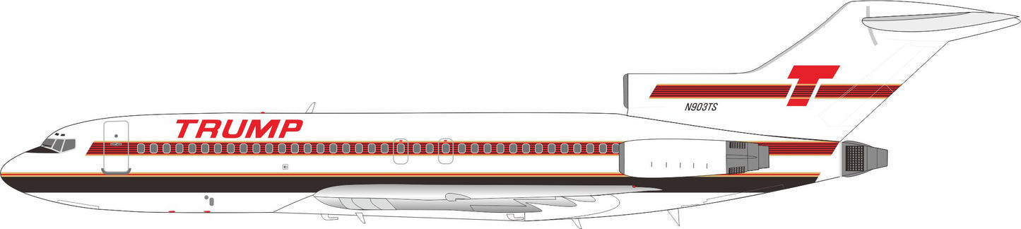 INFLIGHT 200 B727-25 TRUMP SHUTTLE REG: N903TS