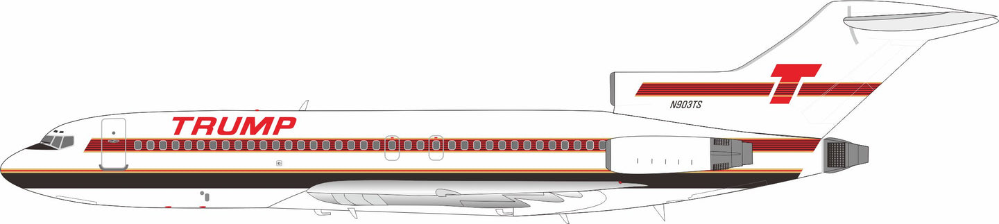 INFLIGHT 200 B727-25 TRUMP SHUTTLE REG: N903TS