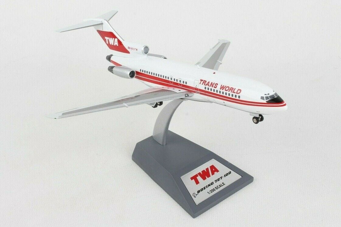 INFLIGHT 200 1/200 B727-31 TRANS WORLD AIRLINES REG: N831TW
