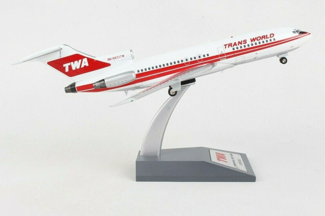 INFLIGHT 200 1/200 B727-31 TRANS WORLD AIRLINES REG: N831TW