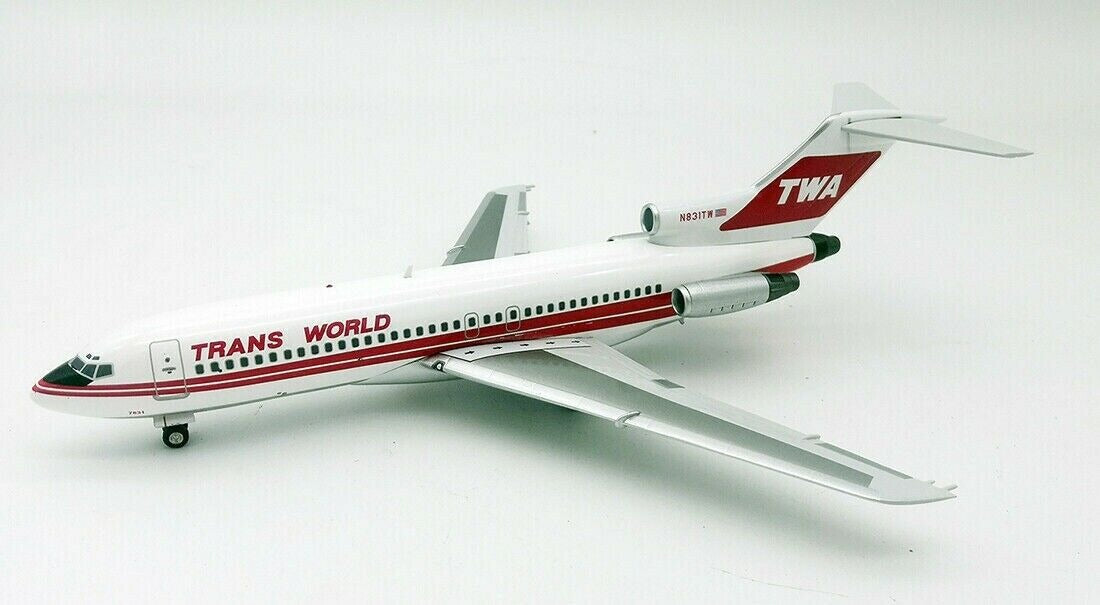 INFLIGHT 200 1/200 B727-31 TRANS WORLD AIRLINES REG: N831TW