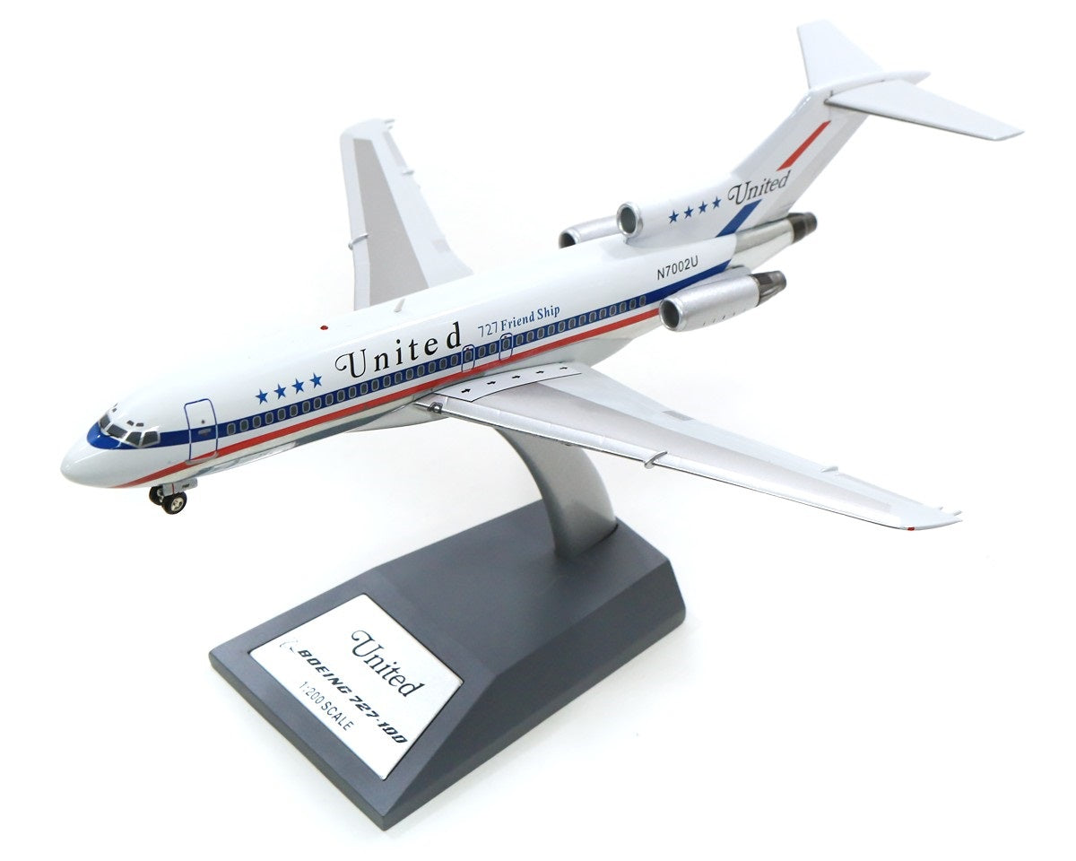 INFLIGHT 200 B727-100 UNITED AIRLINES REG: N7002U
