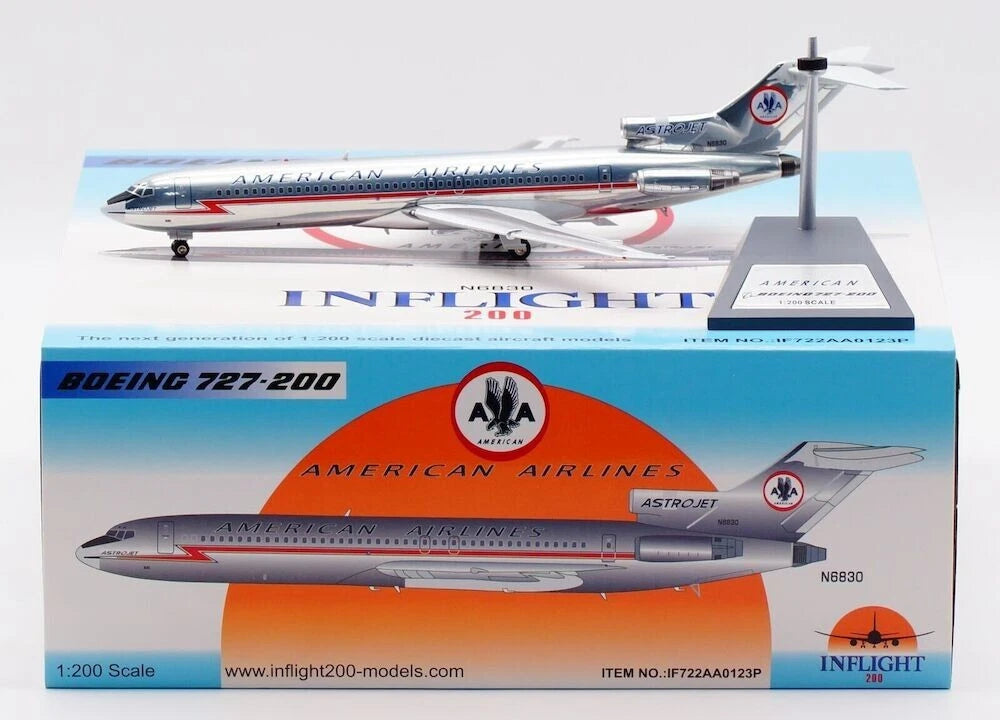 INFLIGHT 200 B727-223 AMERICAN AIRLINES REG: N6830