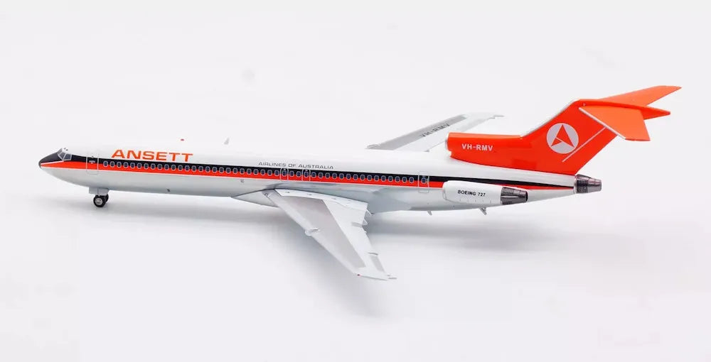 INFLIGHT 200 B727-200 ANSETT AIRLINES OF AUSTRALIA (POLISHED) REG: VH-RMV