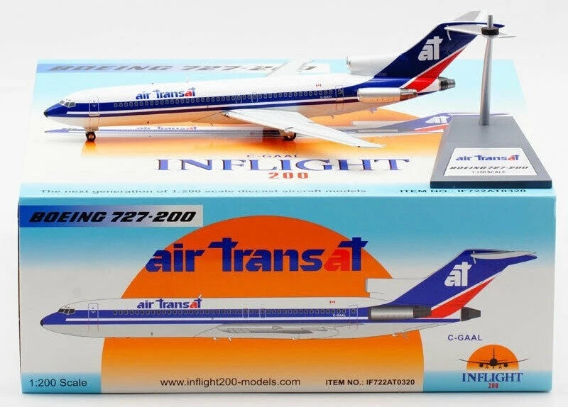 INFLIGHT 200 B727-200 AIR TRANSAT REG: C-GAAL