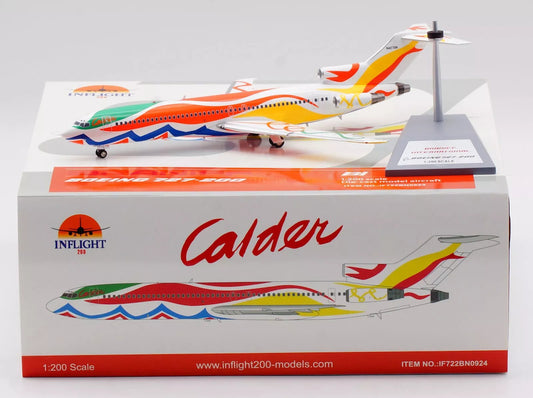 INFLIGHT 200 B727-291 BRANIFF "CALDER MEXICO LIVERY" REG: N407BN