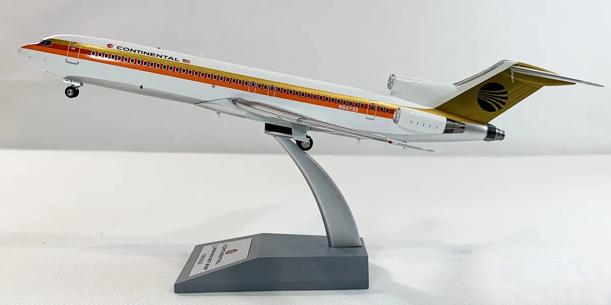 INFLIGHT 200 B727-200 CONTINENTAL "BLACK" REG: N66733