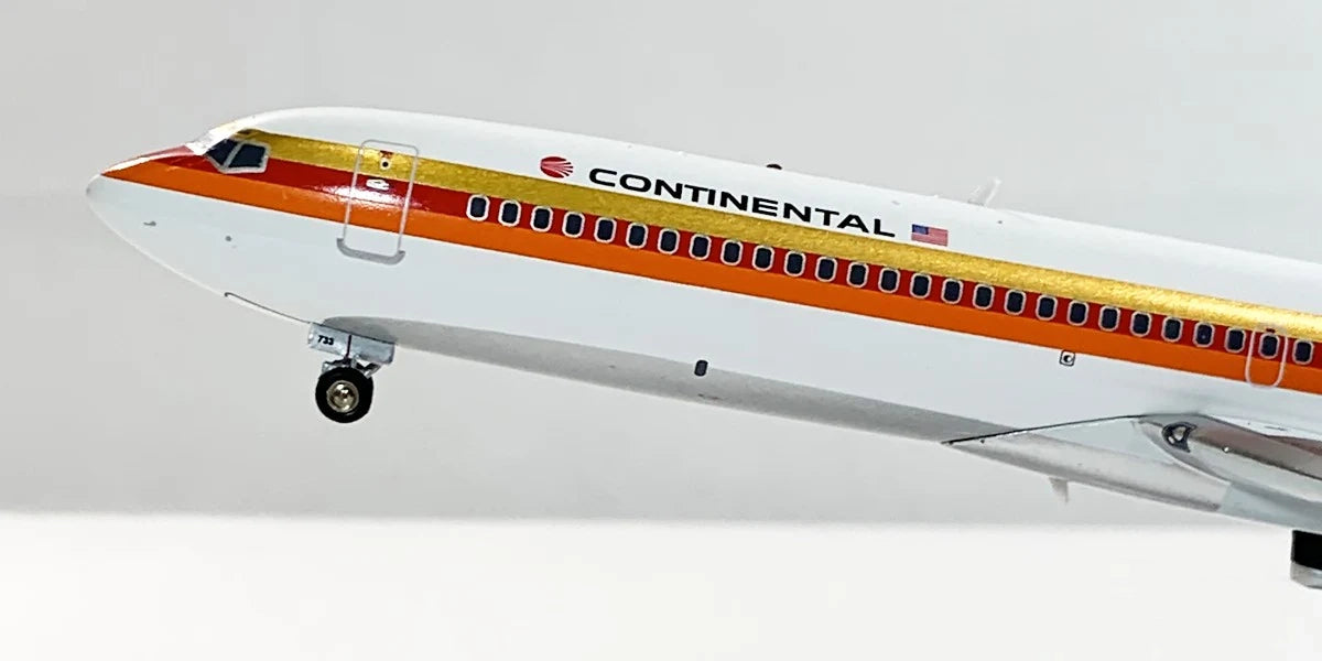INFLIGHT 200 B727-200 CONTINENTAL "BLACK" REG: N66733