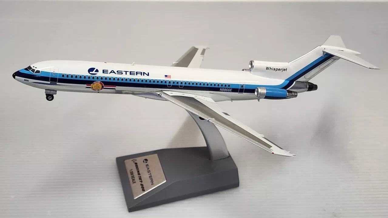 INFLIGHT 200 B727-200 EASTERN AIR LINES (POLISHED) REG: N8866E