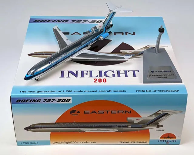 INFLIGHT 200 B727-200 EASTERN (POLISHED) REG: N8888Z