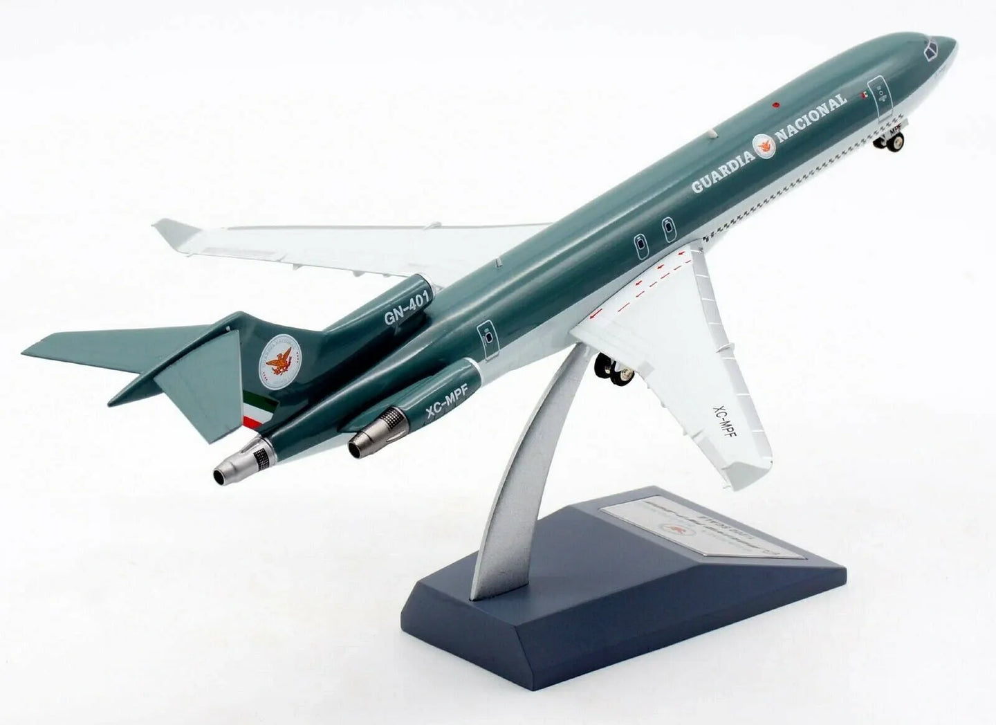 INFLIGHT 200 GUARDIA NACIONAL MEXICO B727-264/ADV REG: XC-MPF