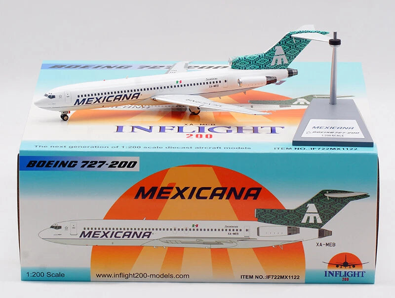 INFLIGHT 200 B727-264/ADV MEXICANA REG: XA-MEB
