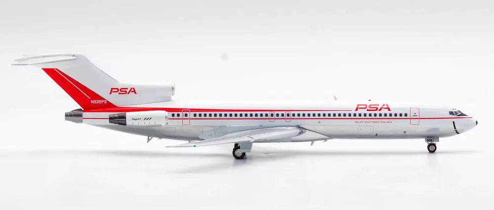 INFLIGHT 200 B727-200 (PSA) PACIFIC SOUTHWEST AIRLINES (POLISHED) REG: N535PS