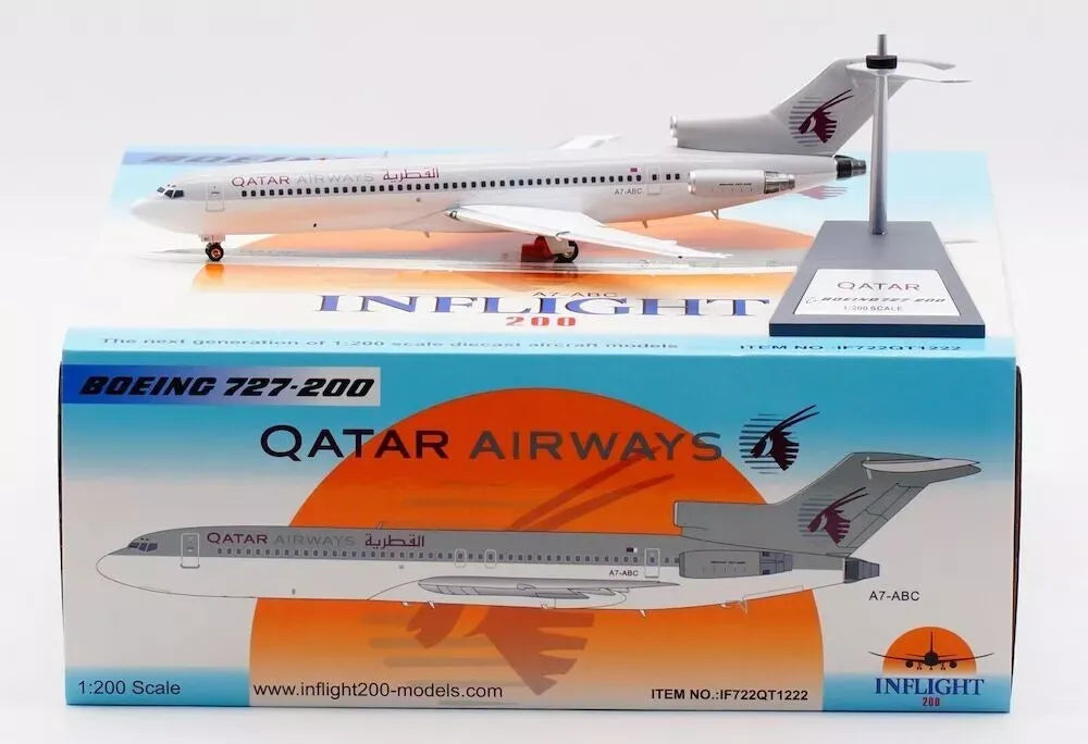 INFLIGHT 200 B727-2M7/ADV QATAR AIRWAYS REG: A7-ABC