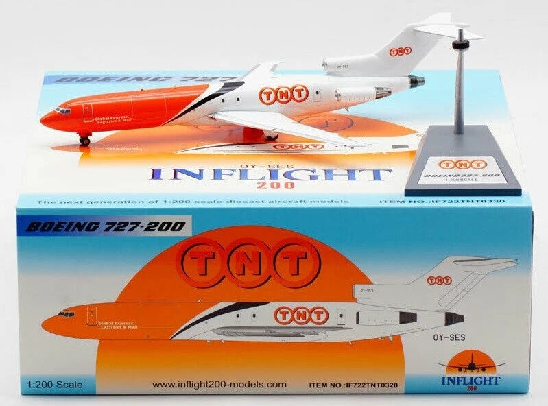 INFLIGHT 200 B727-200 TNT REG: OY-SES