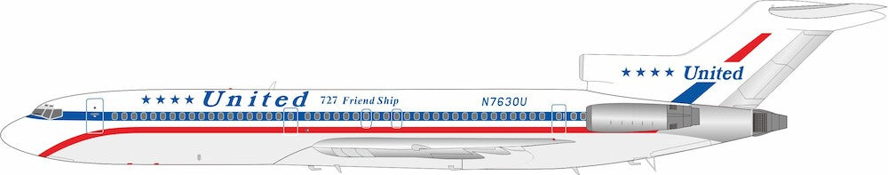 INFLIGHT 200 B727-222 UNITED AIRLINES REG: N7630U