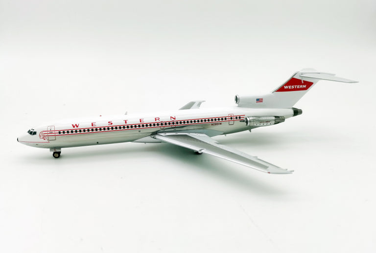 INFLIGHT 200 B727-247 WESTERN AIRLINES (POLISHED) REG: N2801W