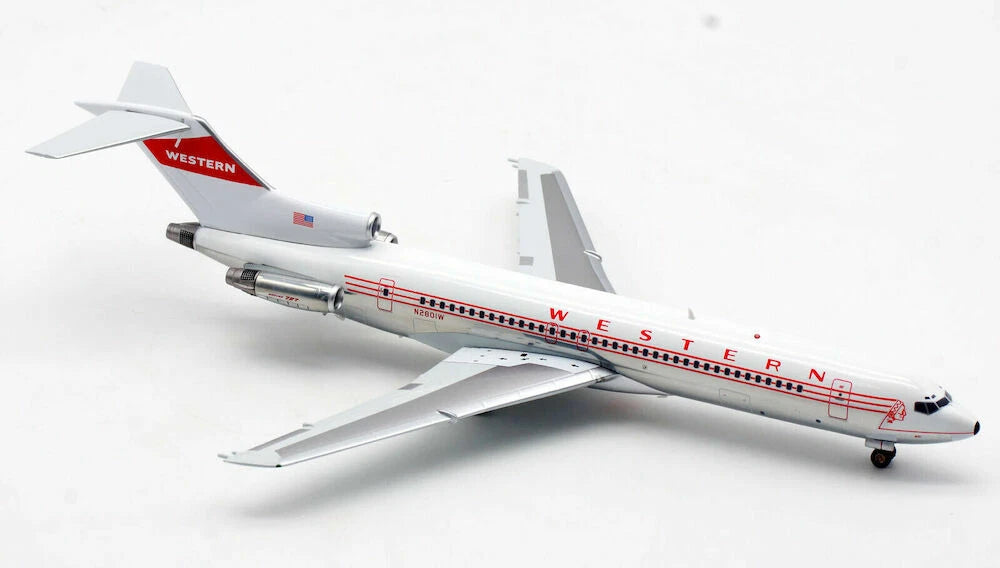 INFLIGHT 200 B727-247 WESTERN AIRLINES (POLISHED) REG: N2801W