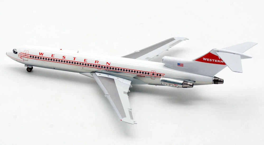 INFLIGHT 200 B727-247 WESTERN AIRLINES (POLISHED) REG: N2801W