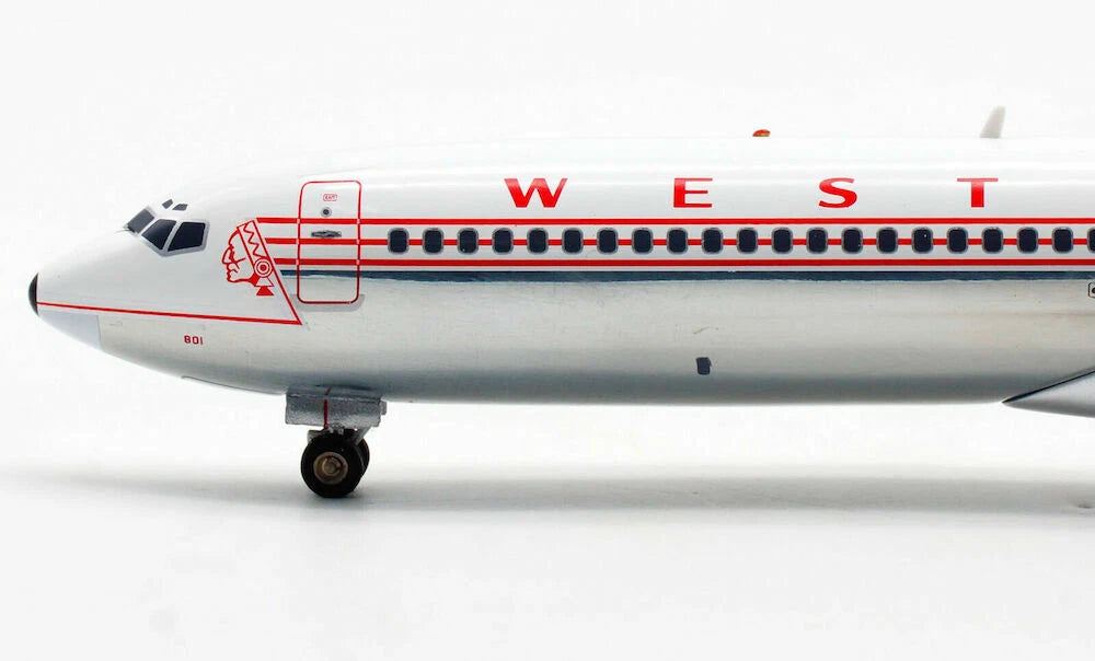 INFLIGHT 200 B727-247 WESTERN AIRLINES (POLISHED) REG: N2801W