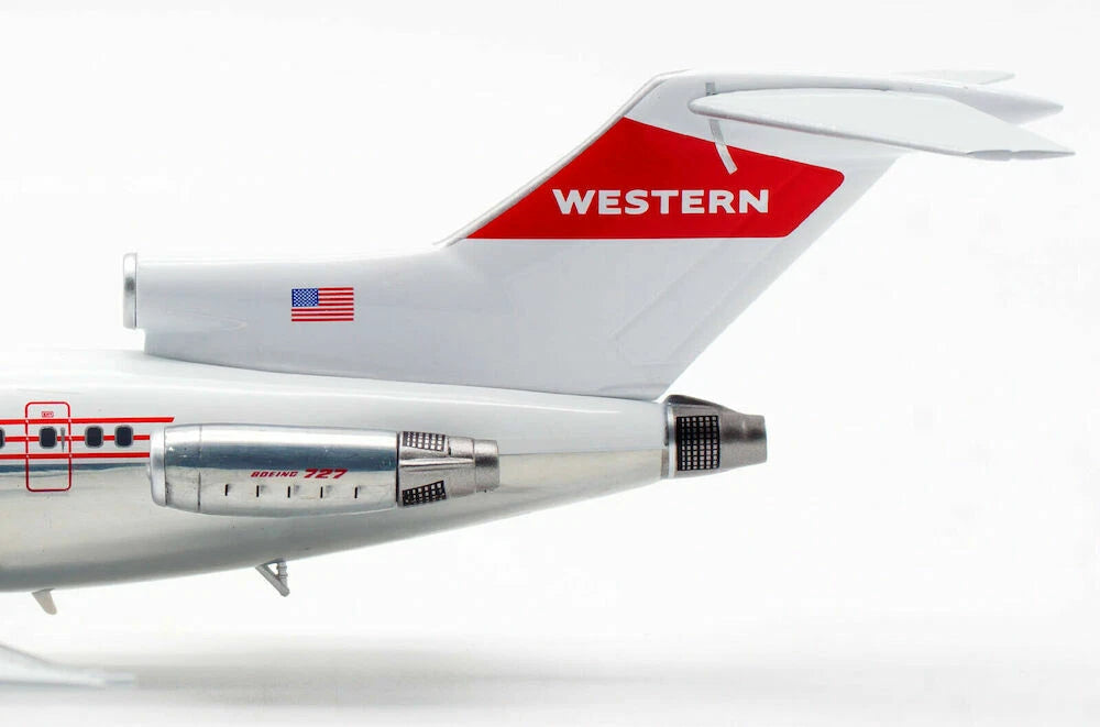 INFLIGHT 200 B727-247 WESTERN AIRLINES (POLISHED) REG: N2801W
