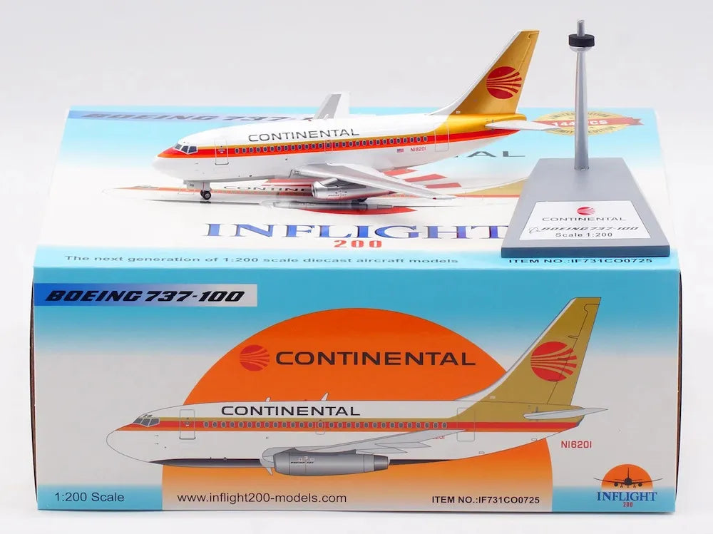 INFLIGHT 200 B737-130 CONTINENTAL AIRLINES REG: N16201