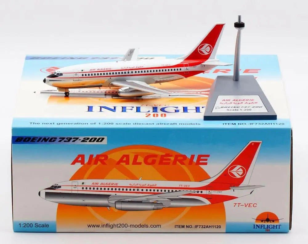 INFLIGHT 200 B737-200  AIR ALGERIE REG: 7T-VEC