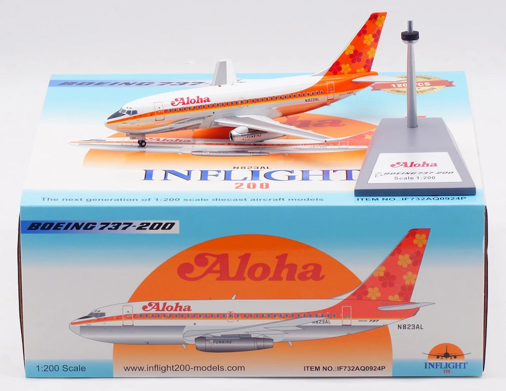 INFLIGHT 200 B737-200 ALOHA AIRLINES REG: N823AL