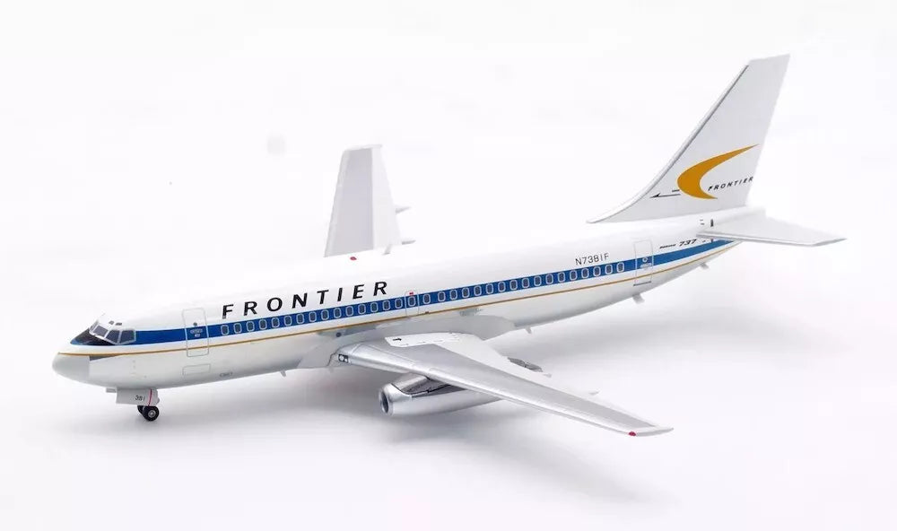 INFLIGHT 200 B737-2H4 FRONTIER AIRLINES (POLISHED) REG: N7381F
