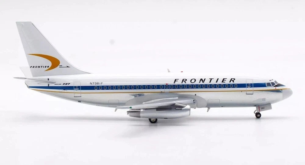 INFLIGHT 200 B737-2H4 FRONTIER AIRLINES (POLISHED) REG: N7381F