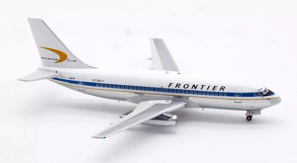 INFLIGHT 200 B737-2H4 FRONTIER AIRLINES (POLISHED) REG: N7381F