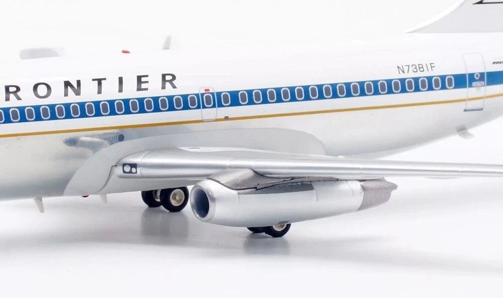 INFLIGHT 200 B737-2H4 FRONTIER AIRLINES (POLISHED) REG: N7381F