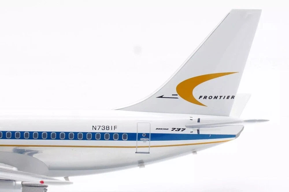 INFLIGHT 200 B737-2H4 FRONTIER AIRLINES (POLISHED) REG: N7381F
