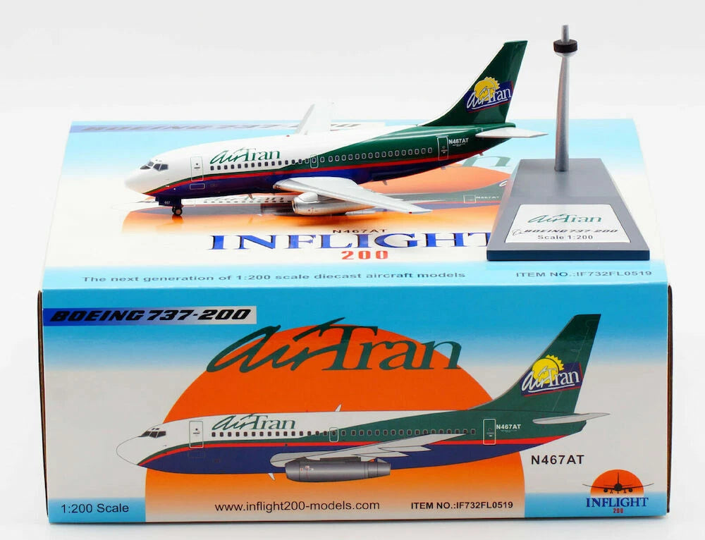 INFLIGHT 200 B737-200 AIRTRAN REG: N467AT