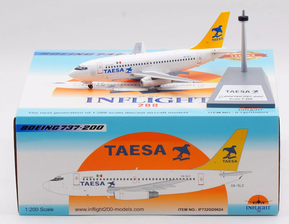INFLIGHT 200 B737-200 TAESA REG: XA-SLC