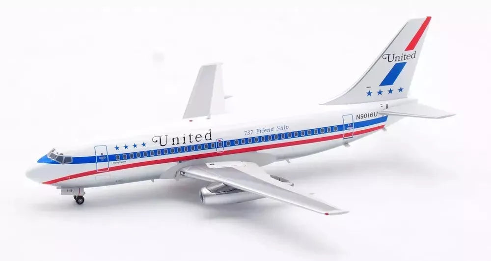 INFLIGHT 200 B737-222 UNITED AIRLINES (POLISHED) REG: N9016U