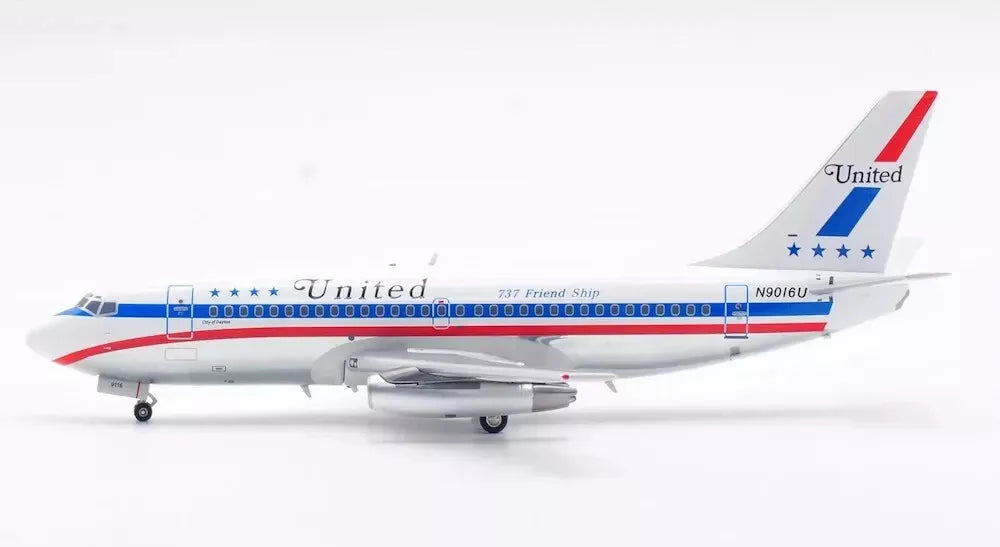 INFLIGHT 200 B737-222 UNITED AIRLINES (POLISHED) REG: N9016U