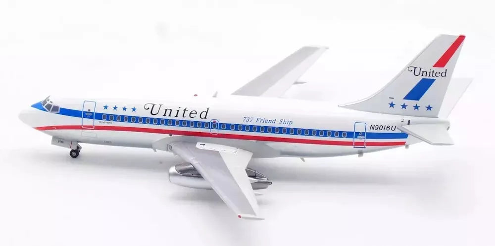 INFLIGHT 200 B737-222 UNITED AIRLINES (POLISHED) REG: N9016U