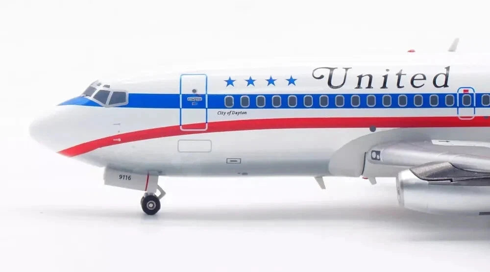 INFLIGHT 200 B737-222 UNITED AIRLINES (POLISHED) REG: N9016U