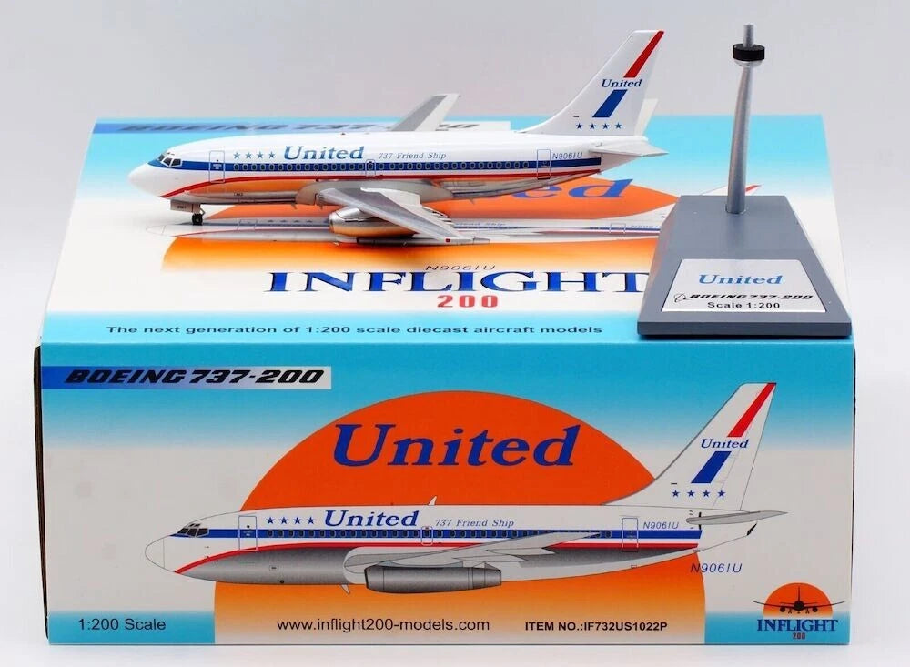 INFLIGHT 200 B737-222 UNITED AIRLINES REG: N9061U