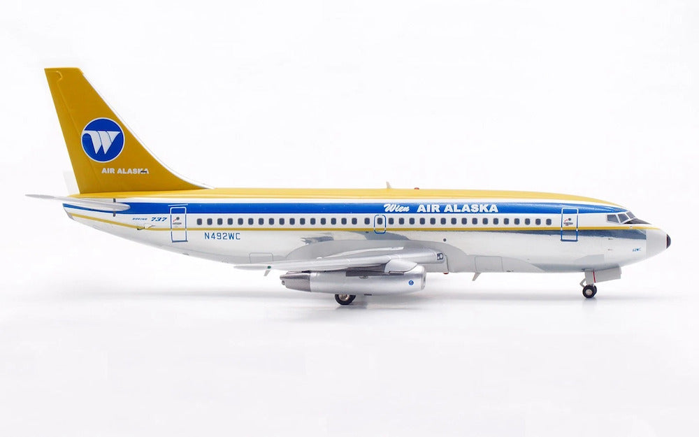 INFLIGHT 200 B737-210C/ADV WIEN AIR ALASKA (POLISHED) REG: N492WC