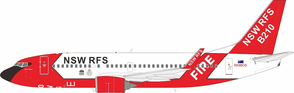 INFLIGHT 200 B737-3H4 NSW RURAL FIRE SERVICE REG: N138CG
