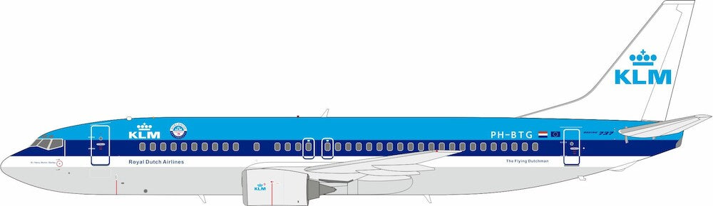 INFLIGHT 200 B737-406 KLM ROYAL DUTCH AIRLINES REG: PH-BTG