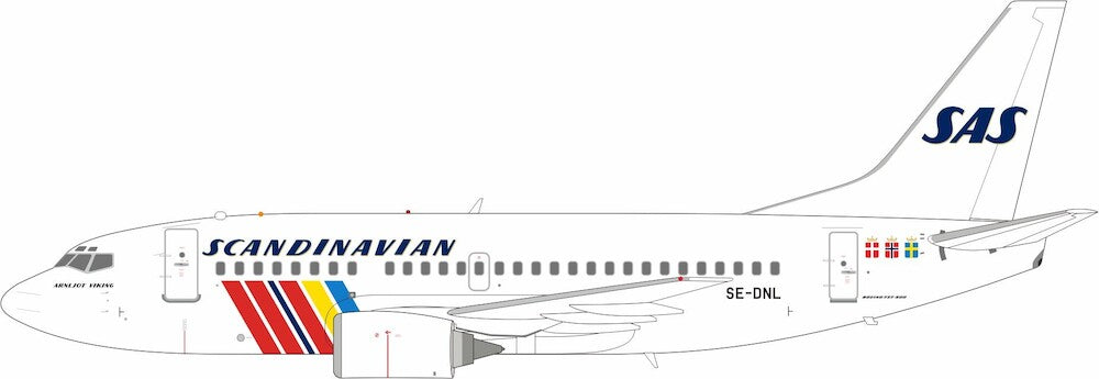 INFLIGHT 200 B737-500 SCANDINAVIAN AIRLINES REG: SE-DNL
