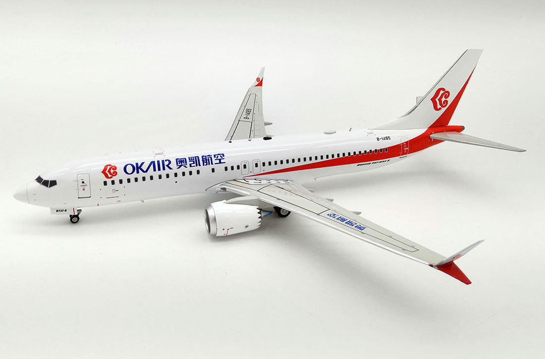 INFLIGHT 200 B737-8 MAX OK AIR REG: B-1485