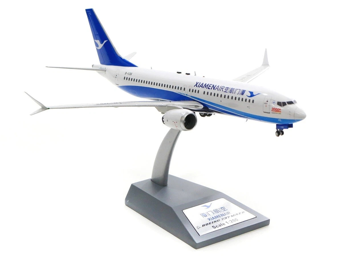 INFLIGHT 200 B737-8 MAX XIAMEN AIRLINES "2000TH" REG: B-1136