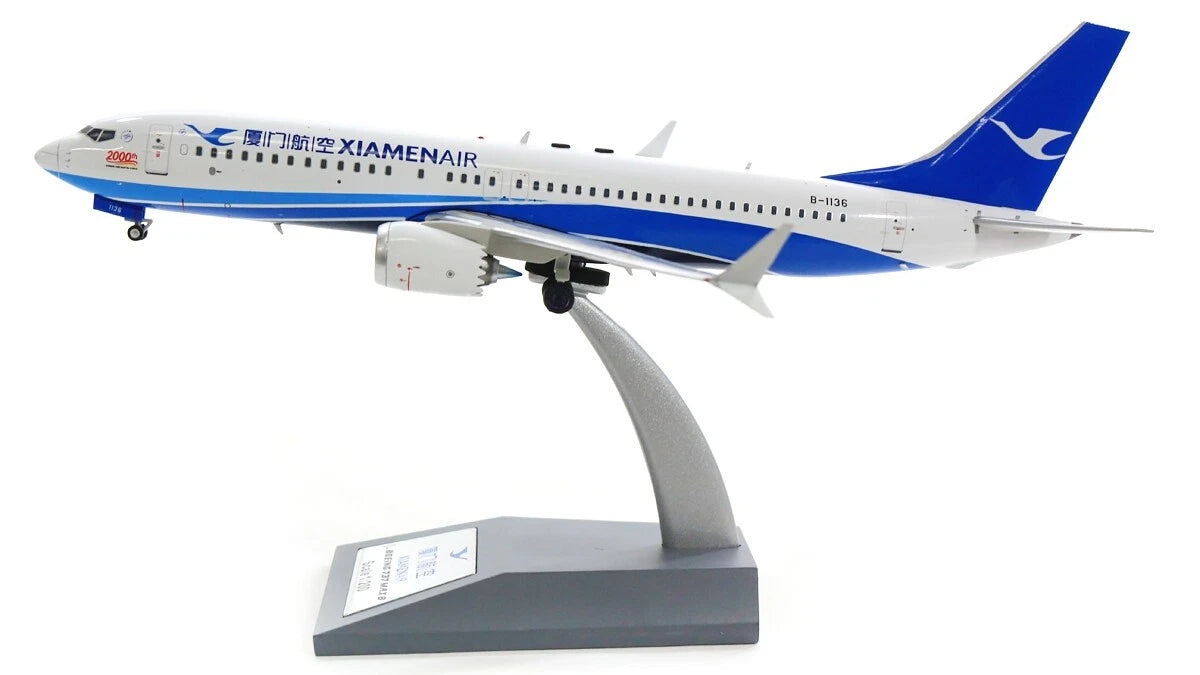 INFLIGHT 200 B737-8 MAX XIAMEN AIRLINES "2000TH" REG: B-1136