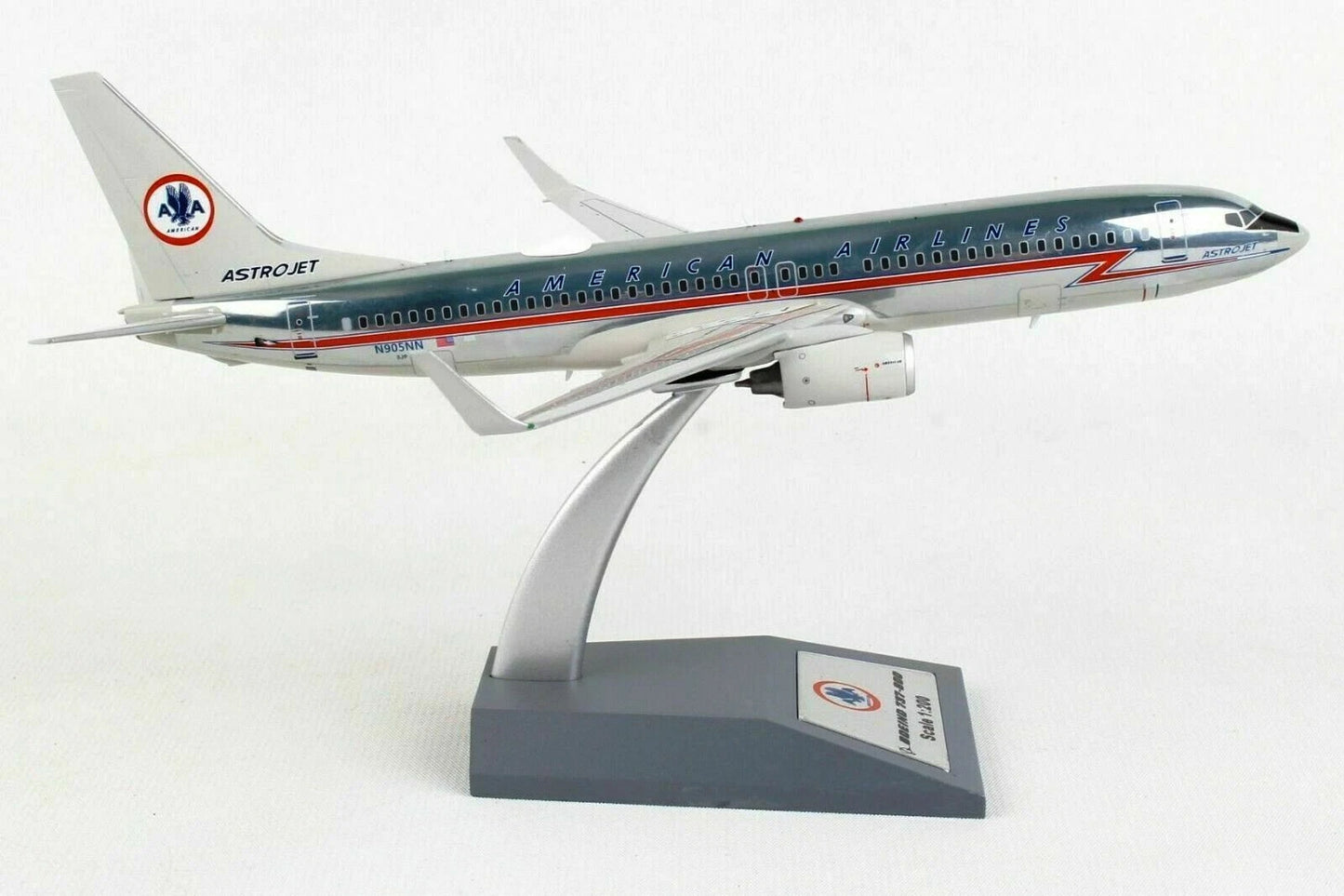INFLIGHT 200 B737 AMERICAN AIRLINES "ASTROJET" (POLISHED) REG: N905NN