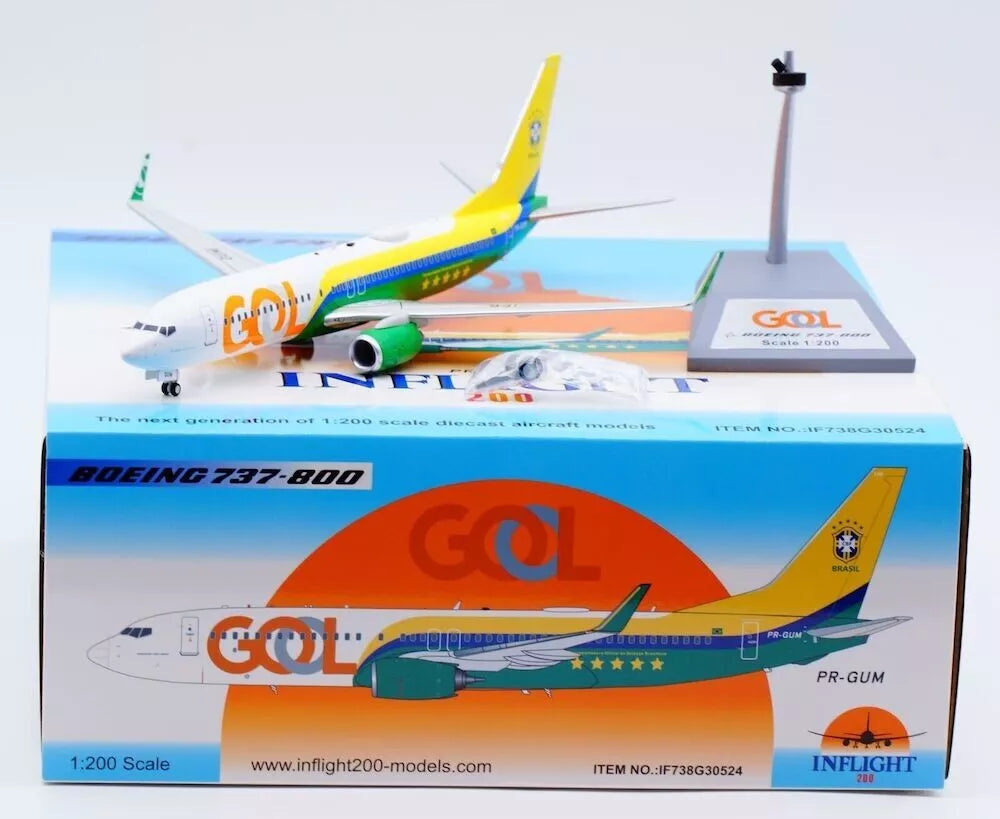 INFLIGHT 200 B737-8EH GOL TRANSPORTES AEREOS REG: PR-GUM