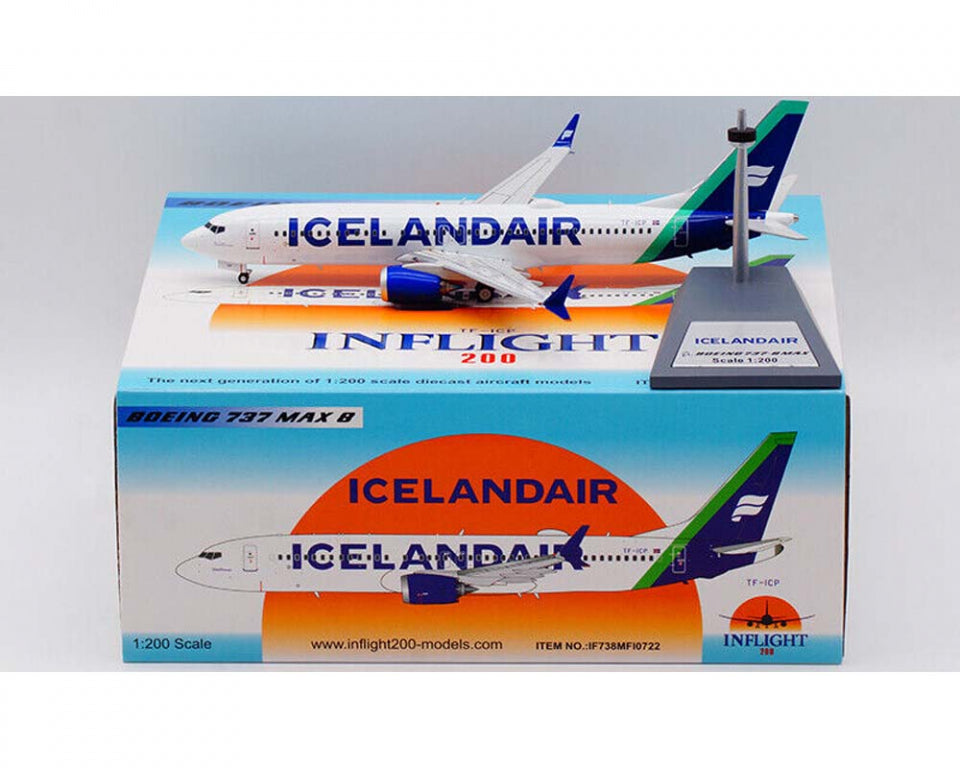 INFLIGHT 200 B737-8 MAX ICELANDAIR REG: TF-ICP